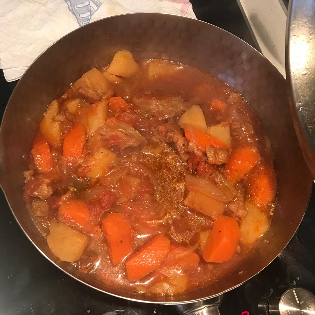 土豆炖牛肉