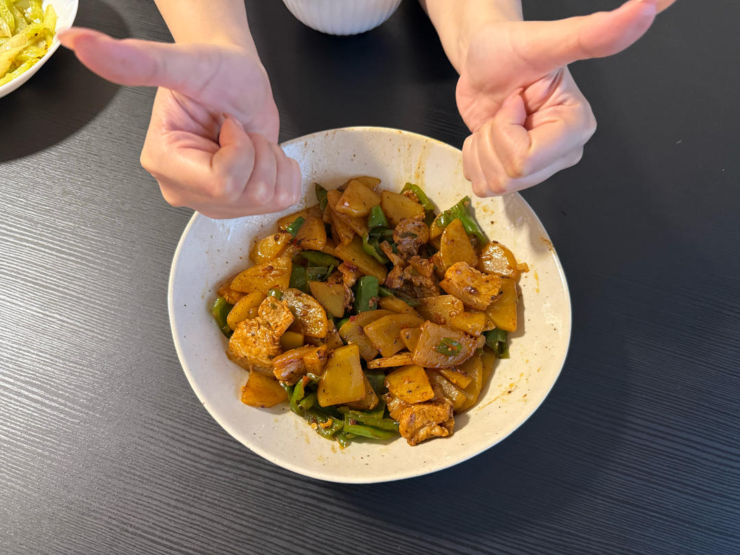 土豆辣子肉片