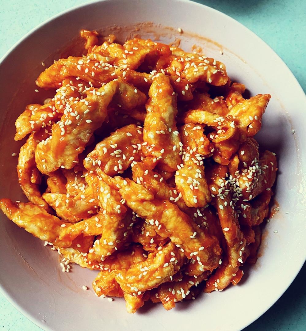 一次成功的糖醋鸡柳