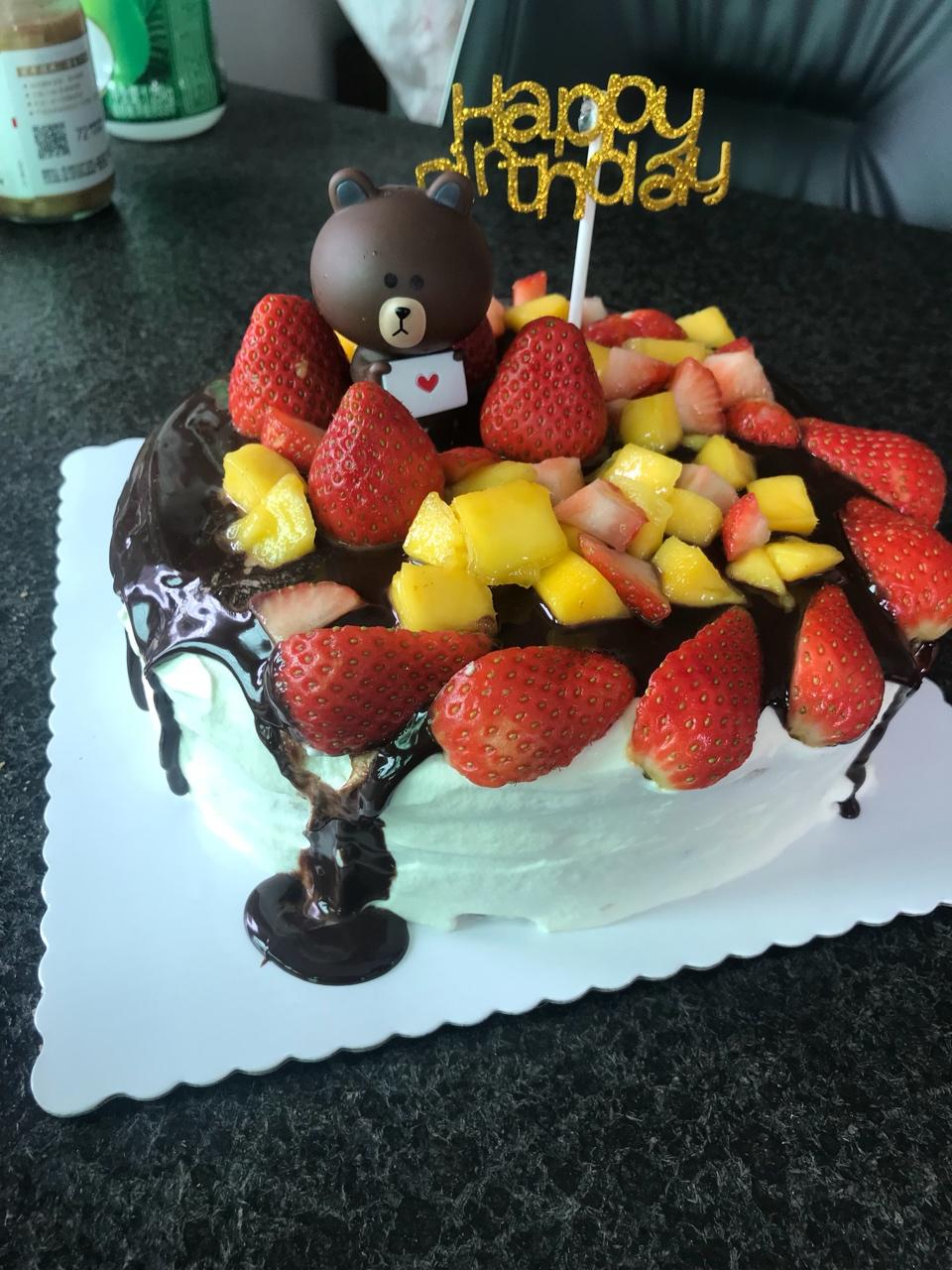 巧克力淋面蛋糕