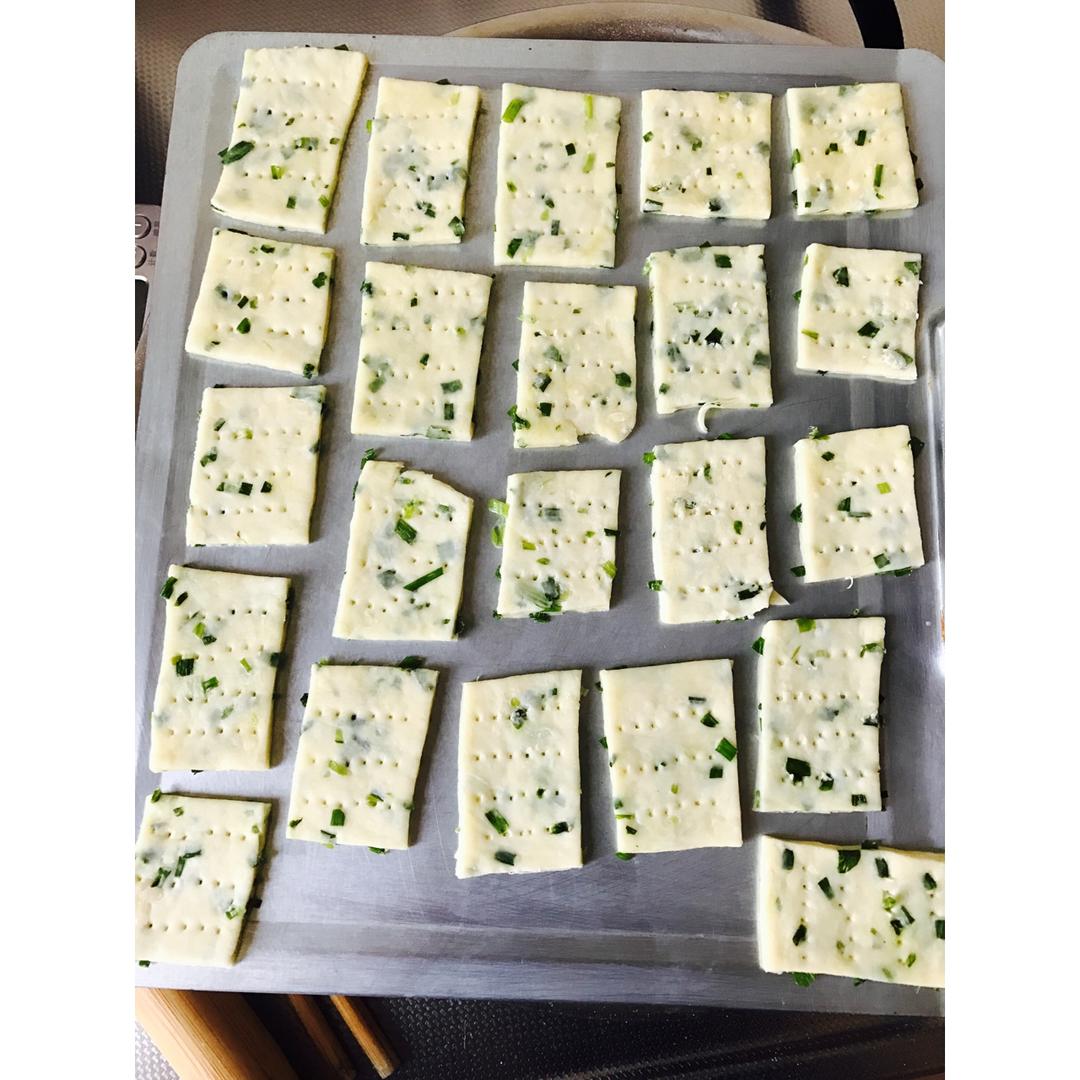 无糖香葱苏打咸饼干