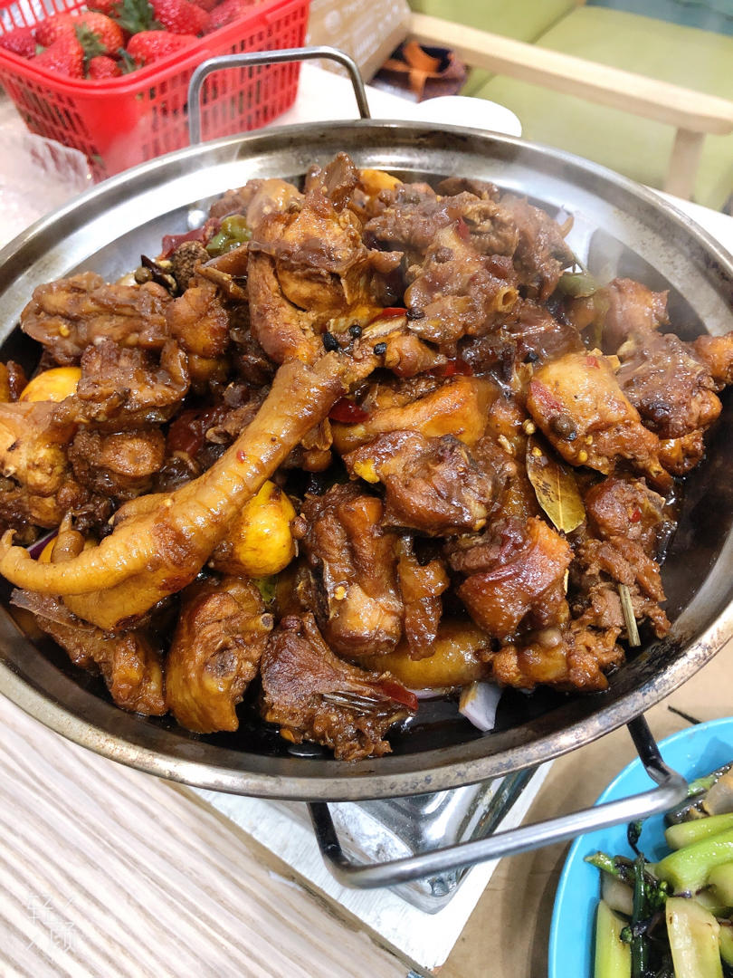 疯狂的枫做的松滋鸡火锅