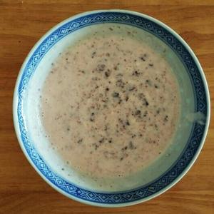 紫米酸奶杂果捞的做法 步骤1