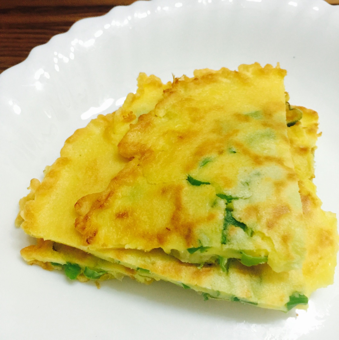 一菩尘做的香葱鸡蛋饼