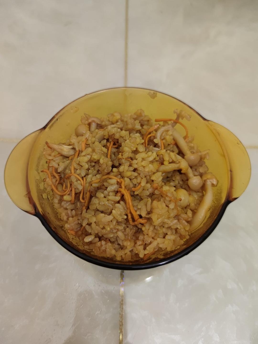 一口气能吃两碗❗日式蟹味菇煲饭（来自一位日本老婆婆的方子.附有味啉和荞面汁制法）