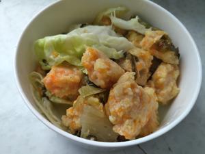 胡萝卜土豆素丸子汤的做法 步骤6
