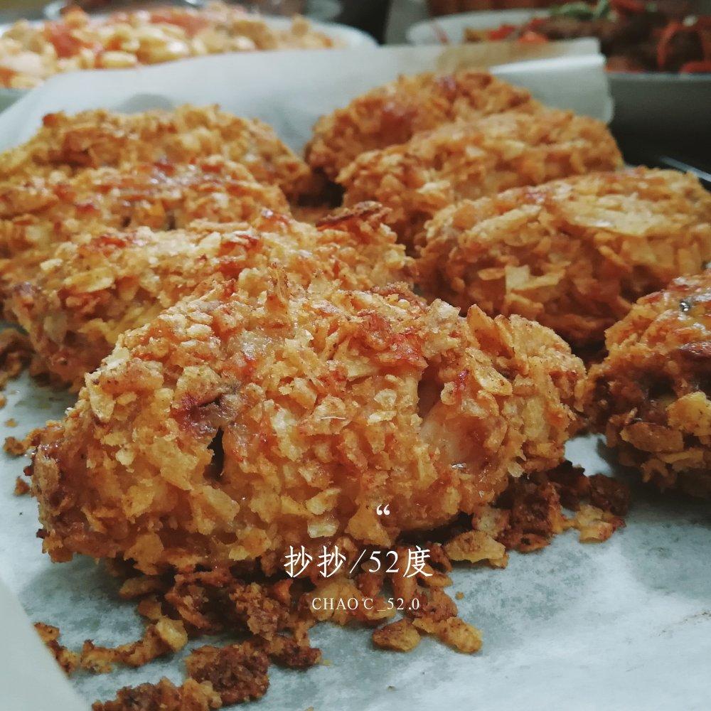 【薯片鸡翅】