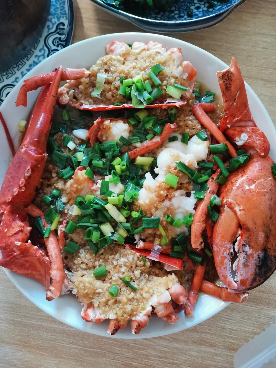 蒜蓉粉丝蒸龙虾（小青龙）