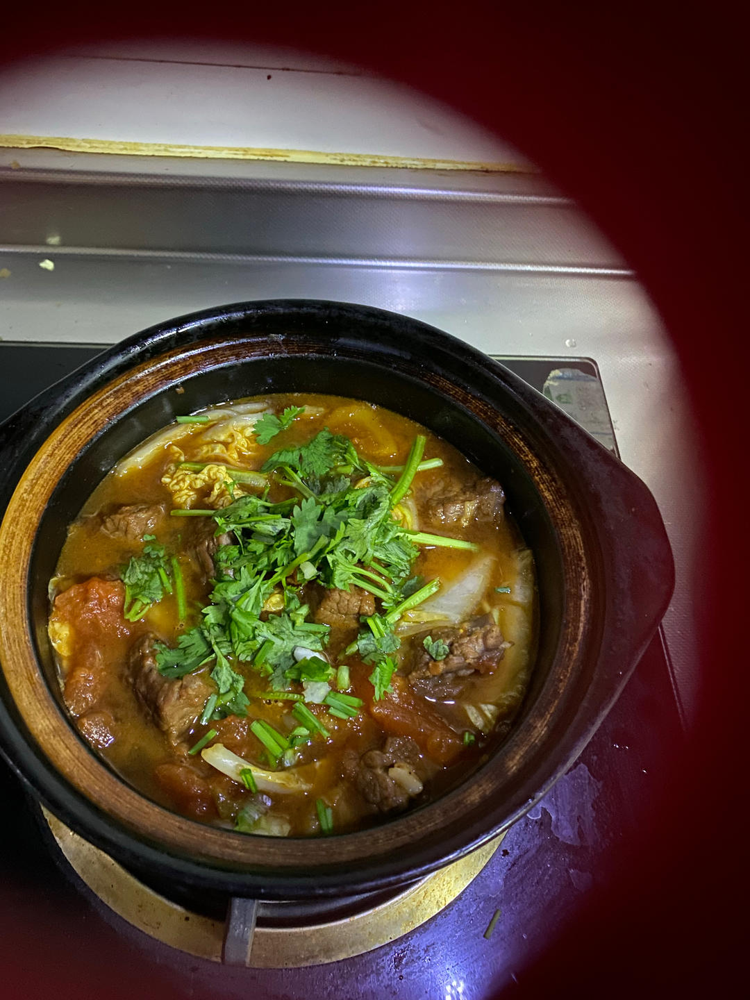 番茄土豆炖牛腩