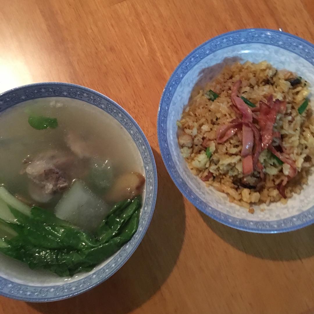 黄金火腿蛋炒饭