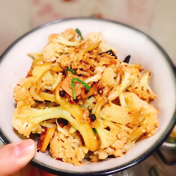 孜然花菜