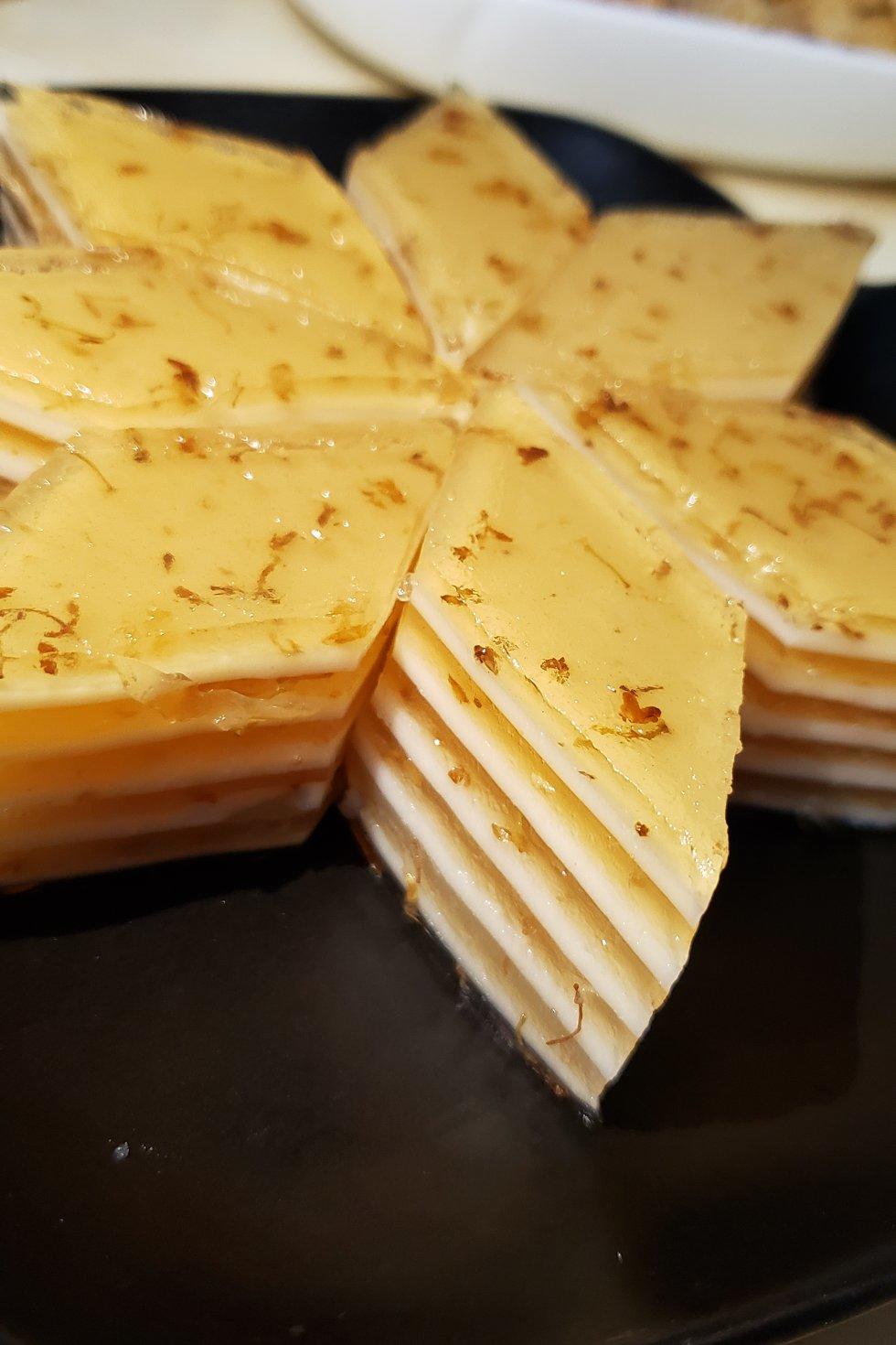 木木1做的桂花椰汁千层糕马蹄糕