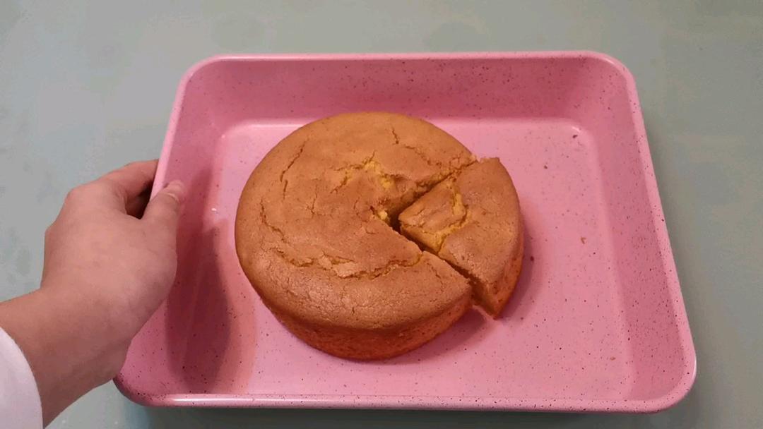 香甜下午茶：蜂蜜南瓜戚风蛋糕（普通面粉一样口感松软）