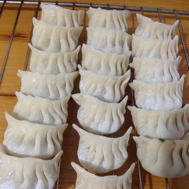 饺子的包法