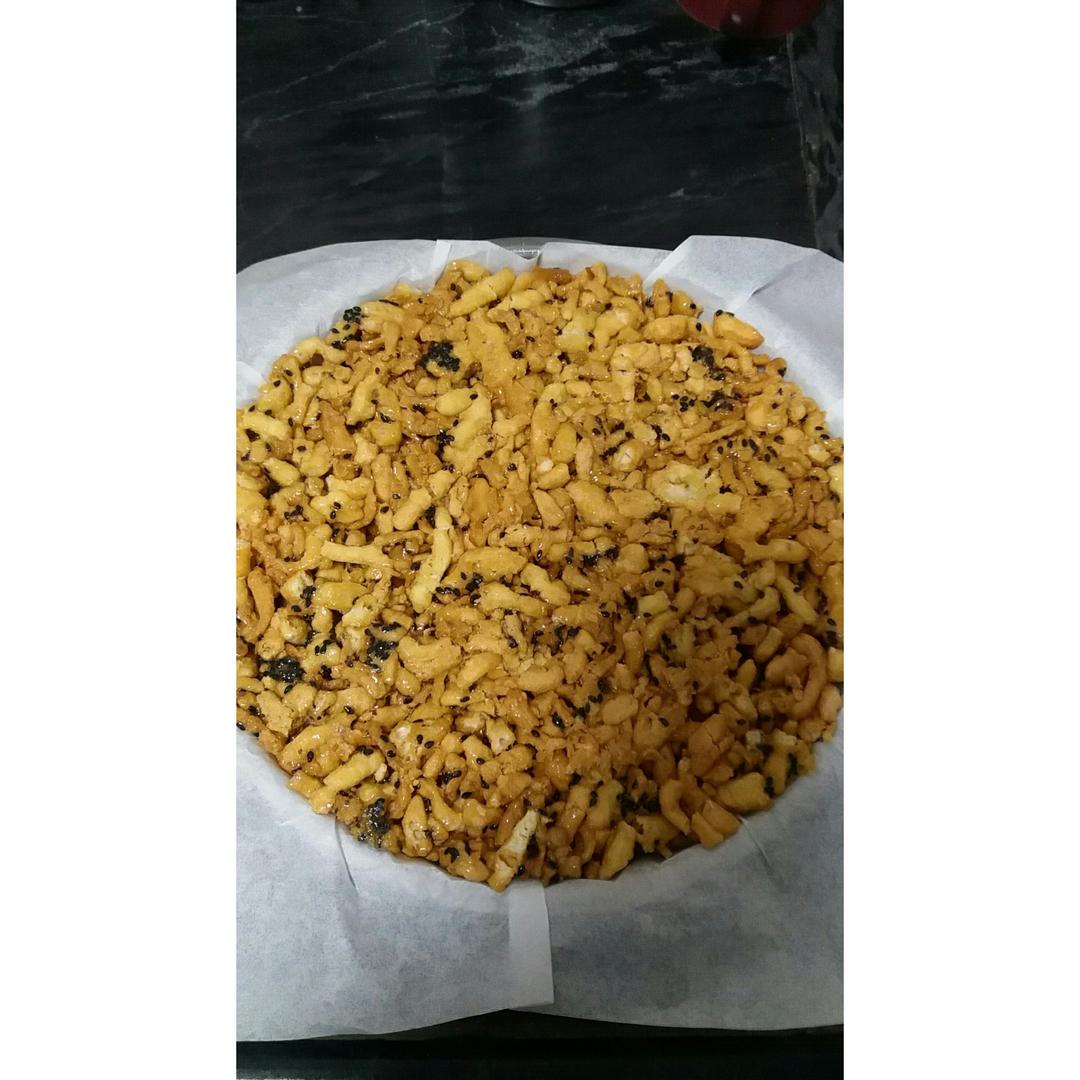 （视频食谱）自制沙琪玛／萨其马