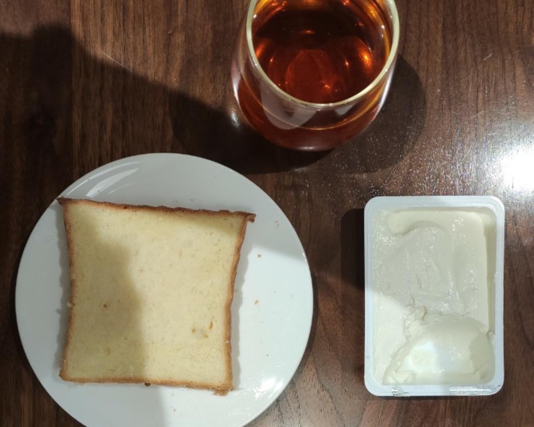 小米微波炉加热冷冻吐司的做法