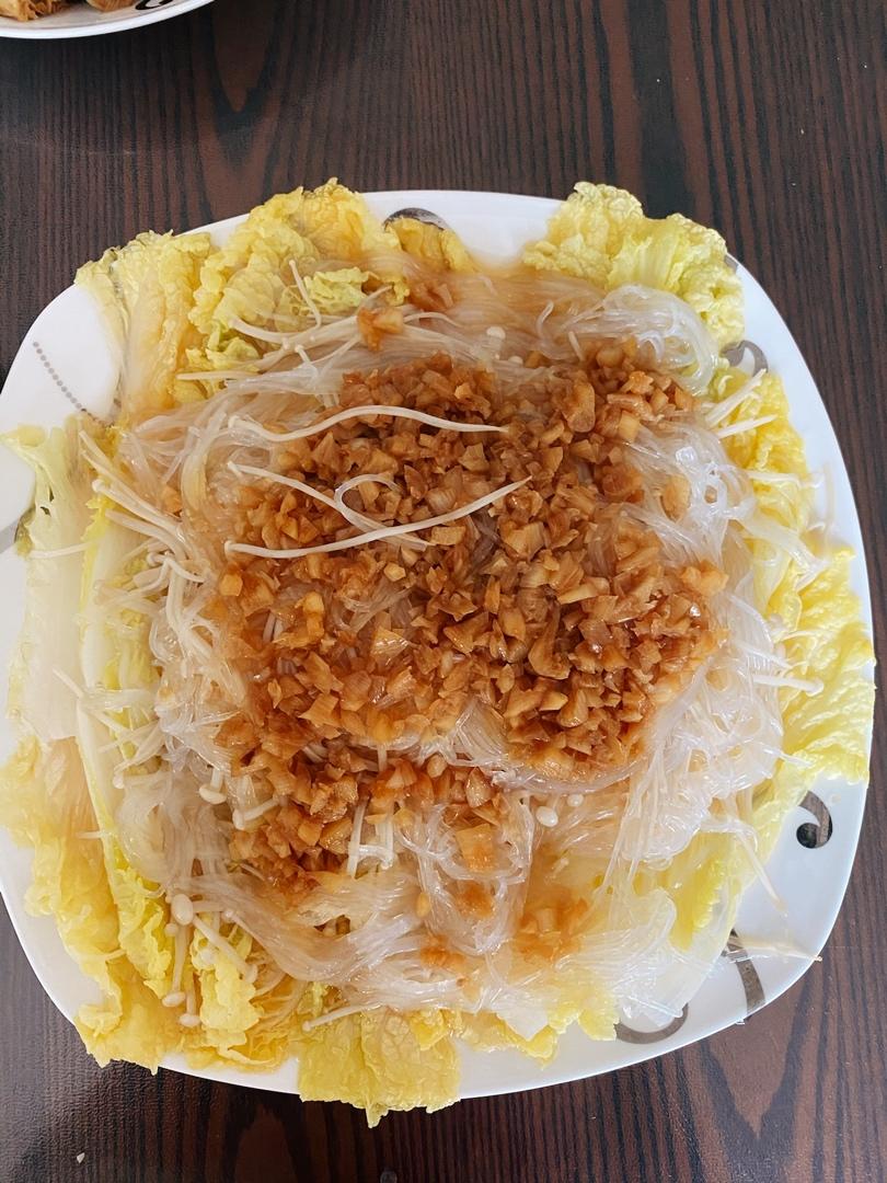 蒜蓉粉丝娃娃菜