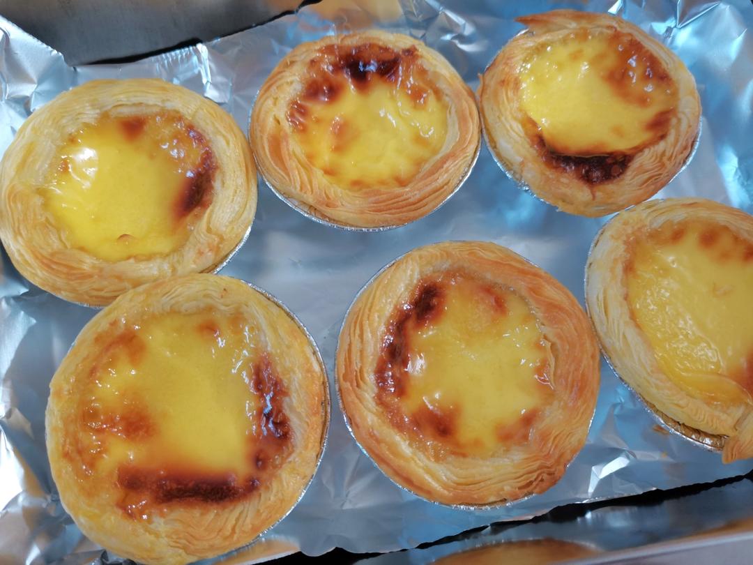 超嫩滑的葡式蛋挞(全蛋版)新手友好『秒杀KFC』