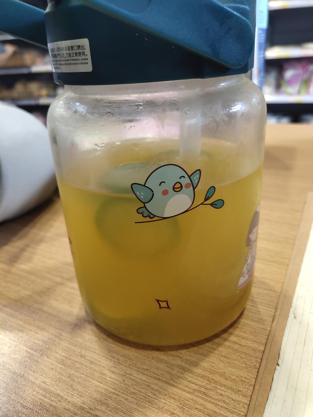 让维c爆炸💥巨好喝的鲜橙柠檬茉莉绿茶