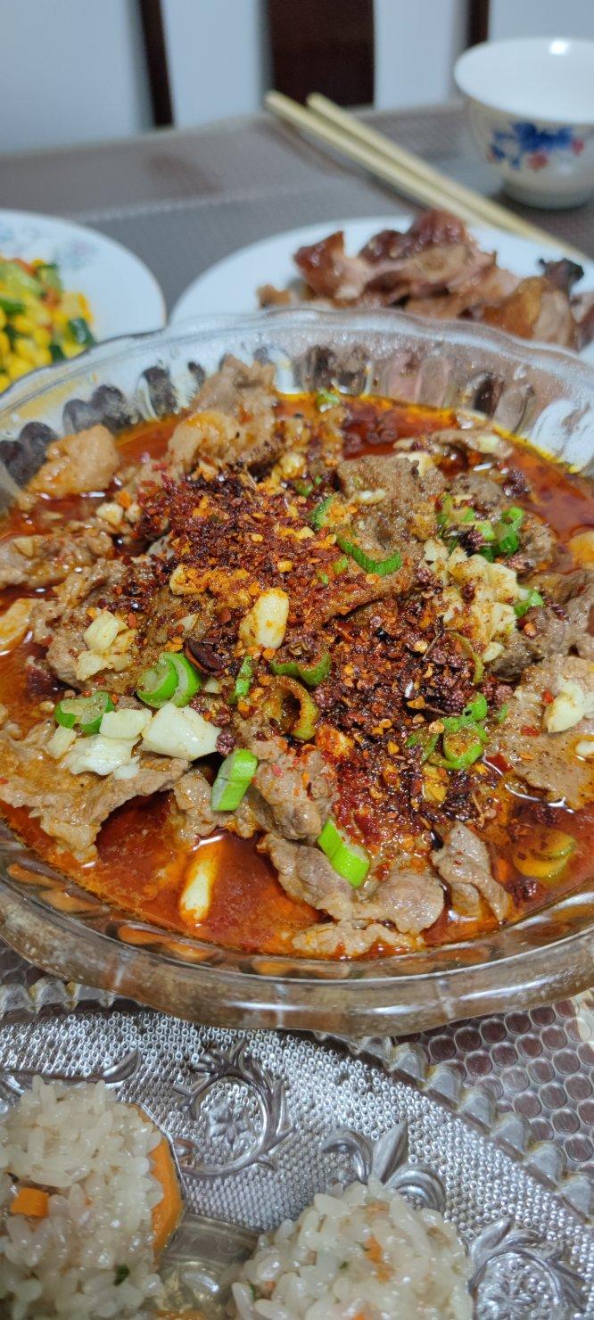 水煮牛肉
