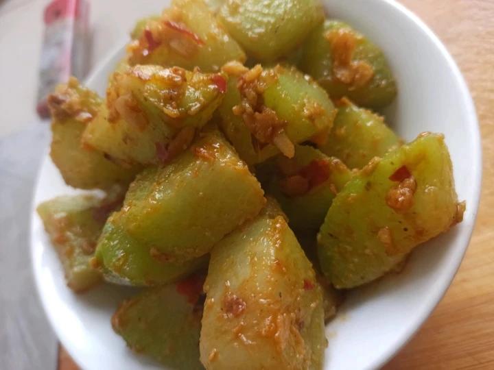 佛手瓜炒鸡蛋:补钙补锌，适合减肥时吃的快手菜
