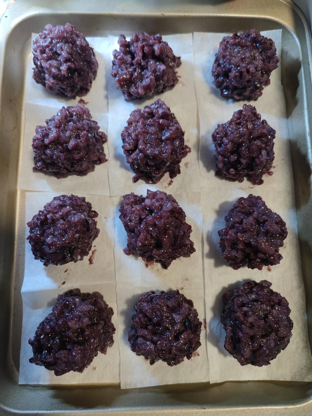 紫米馅老婆饼超快手（不用出膜不用醒面）