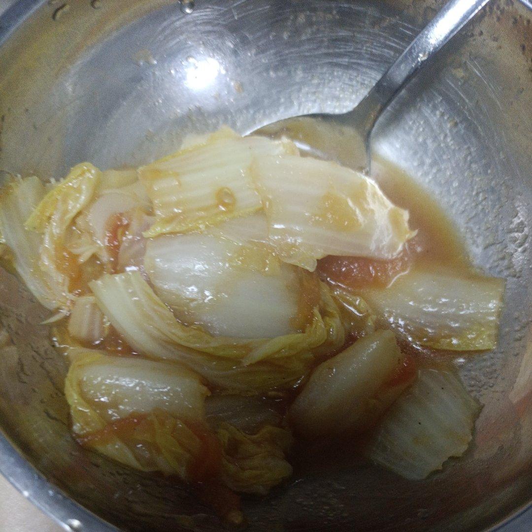 西红柿炒白菜