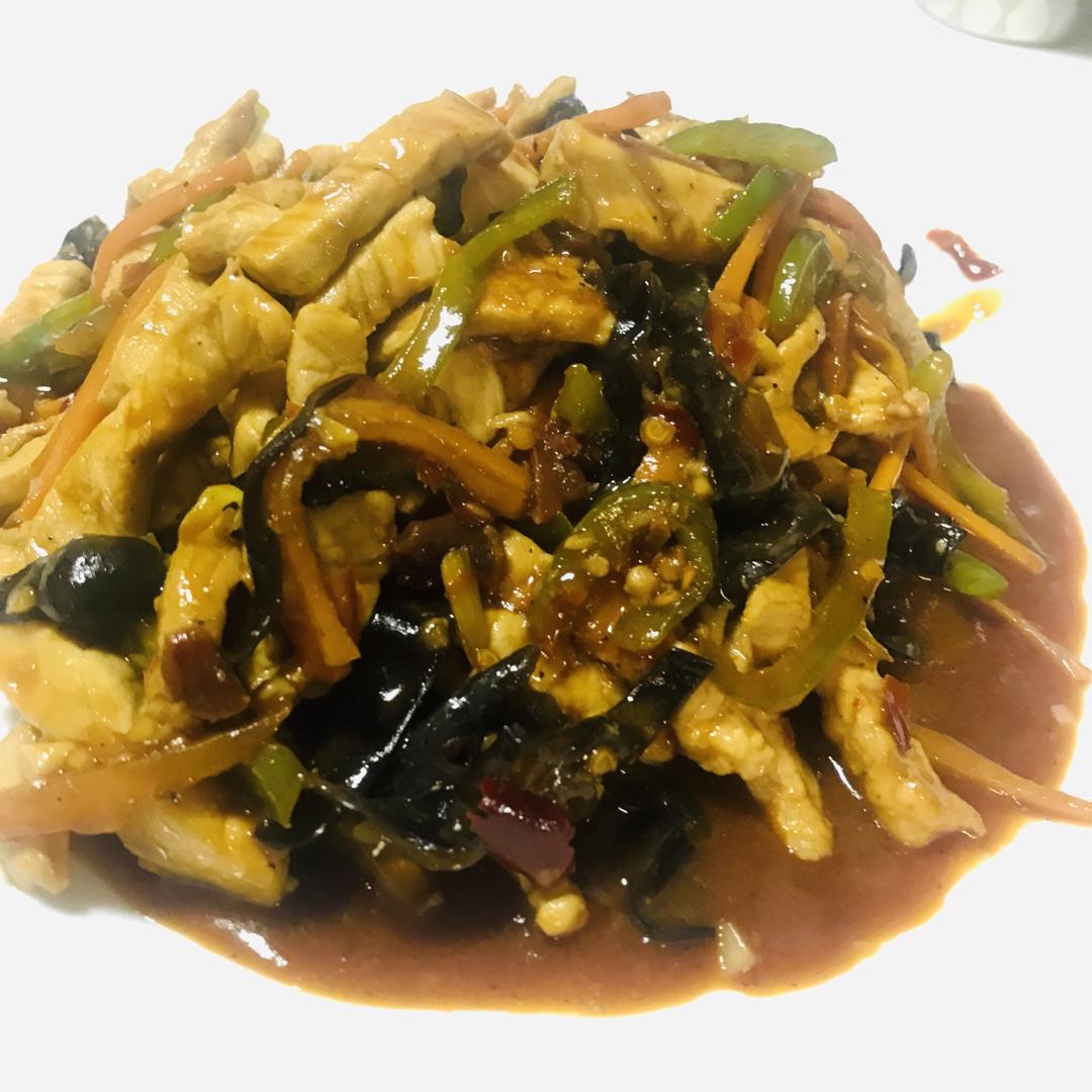 拌饭神器鱼香肉丝👌的做法