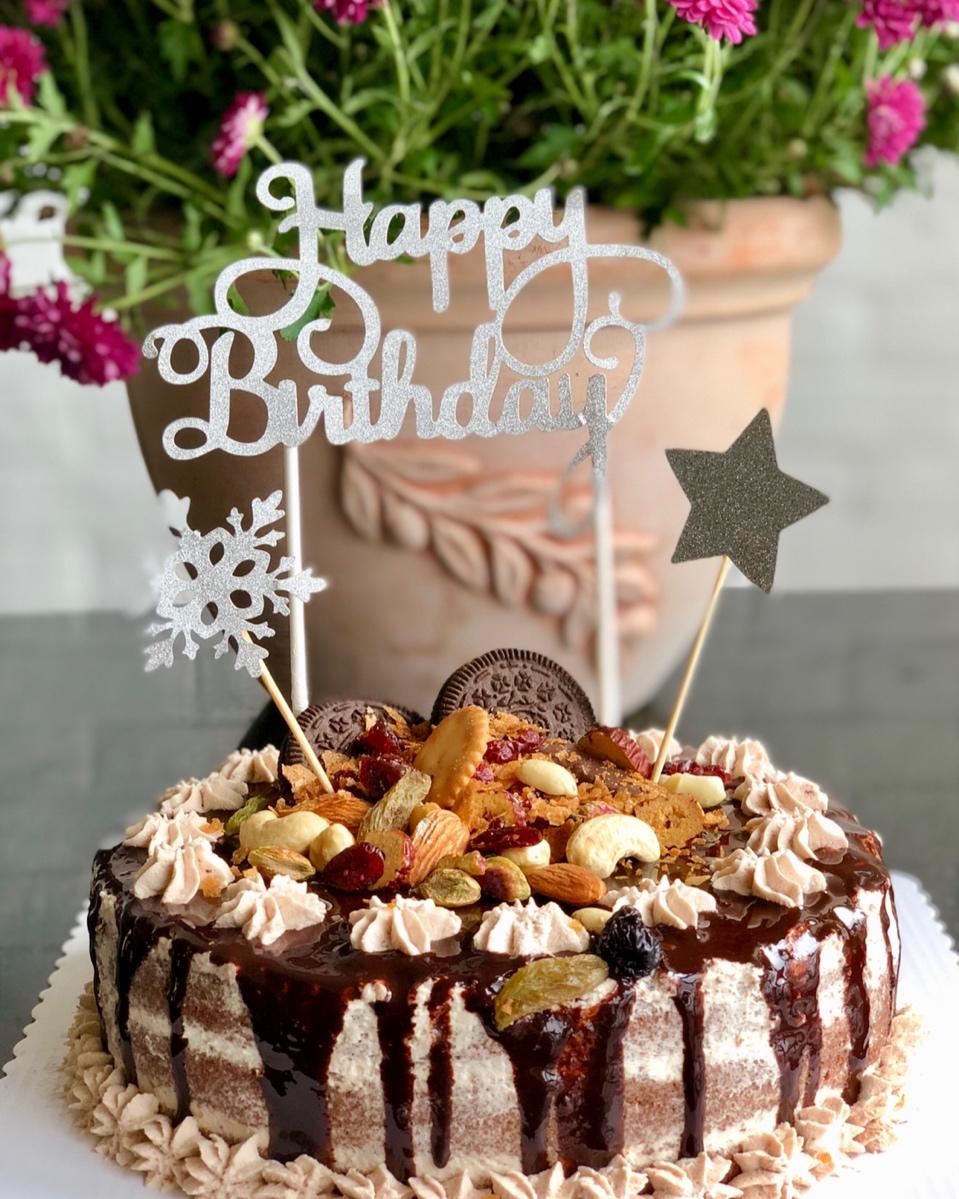 [香兰世家]由内而外的精致---巧克力淋面蛋糕 详细装饰过程