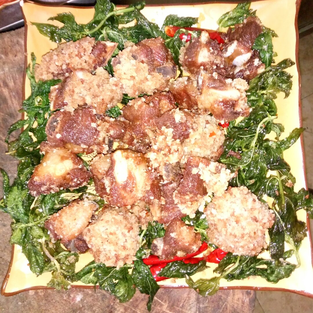 油炸排骨