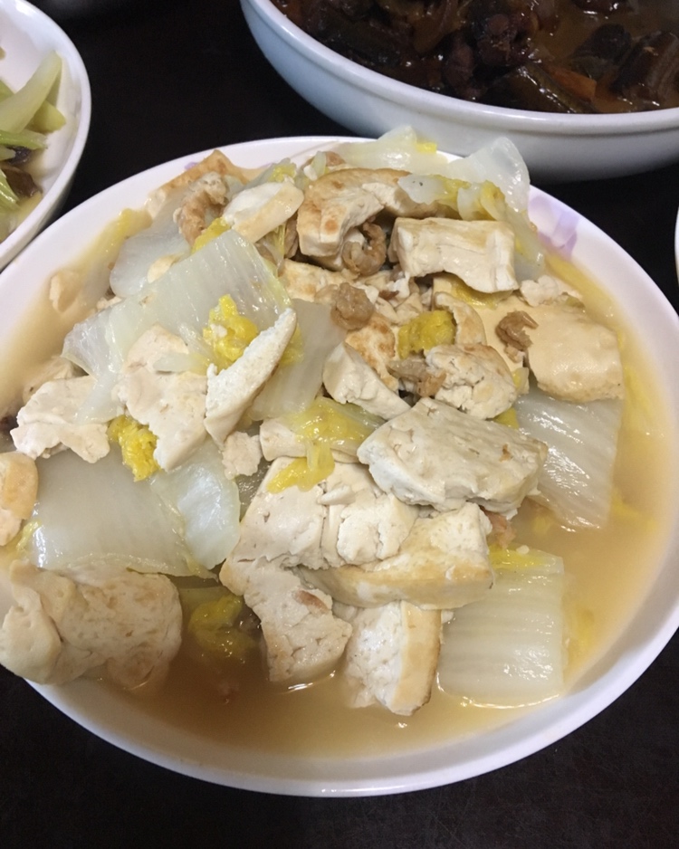 黄磊版—白菜炖豆腐