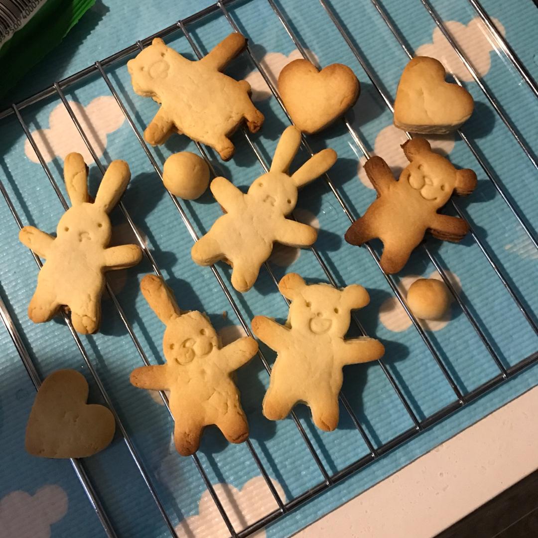 【炼乳脆饼•硬】非常简单的硬饼干