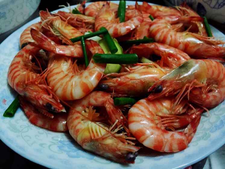 白灼基围虾