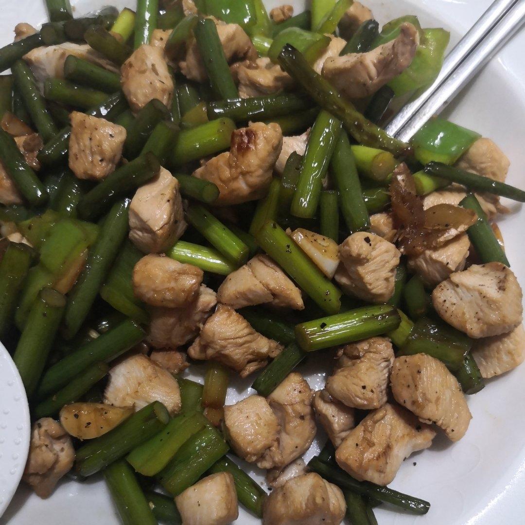 5分钟速食--青椒炒鸡脯