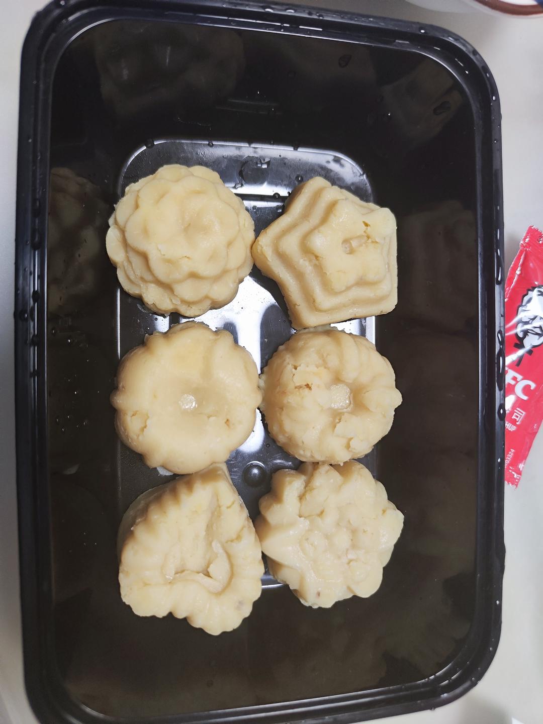 奶香绿豆糕（无豆腥味，超快手不麻烦）