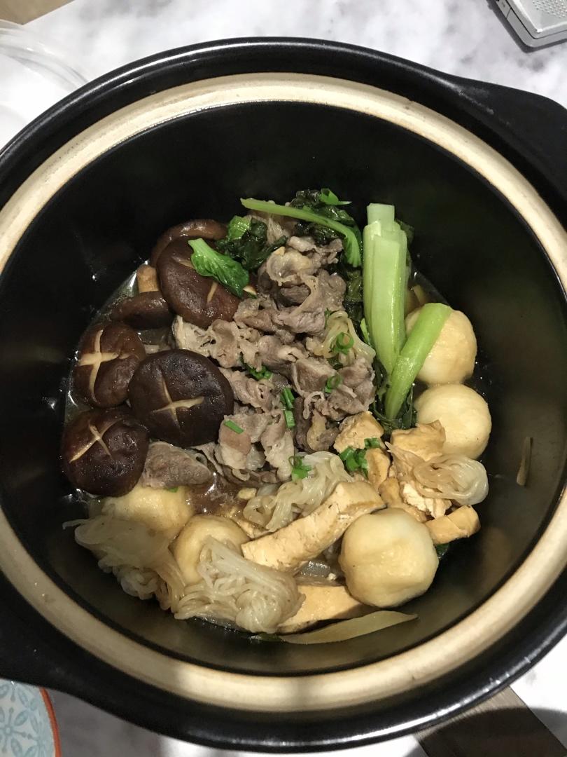 寿喜锅（酱汁的完美配比）
