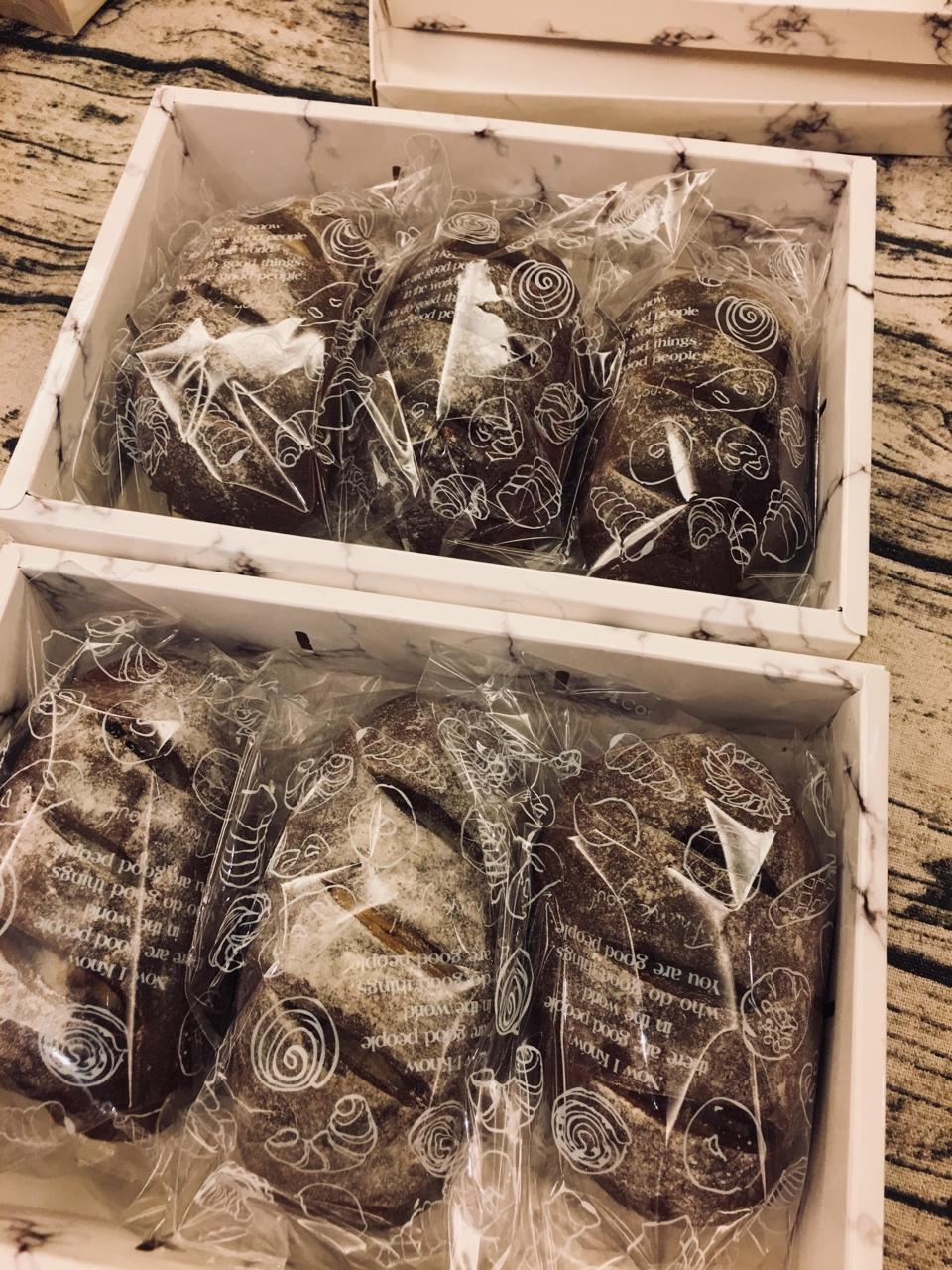 麻薯核桃夹心软欧包