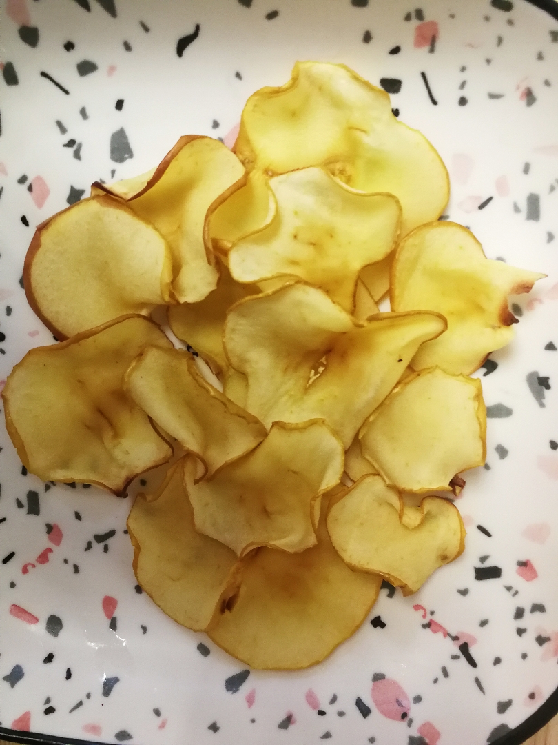 烤苹果片～10分钟小零食的做法