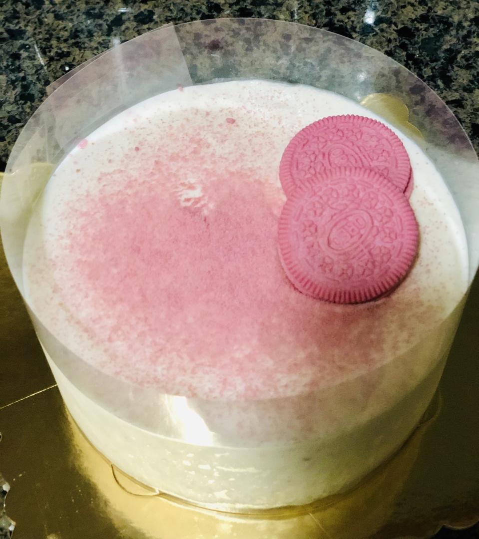 樱花奥利奥酸奶慕斯
