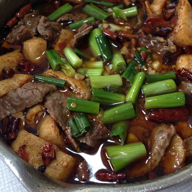 水煮牛肉