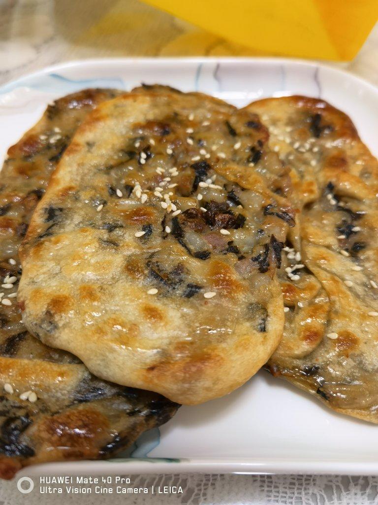 榨菜鲜肉锅盔（发面、死面通用）