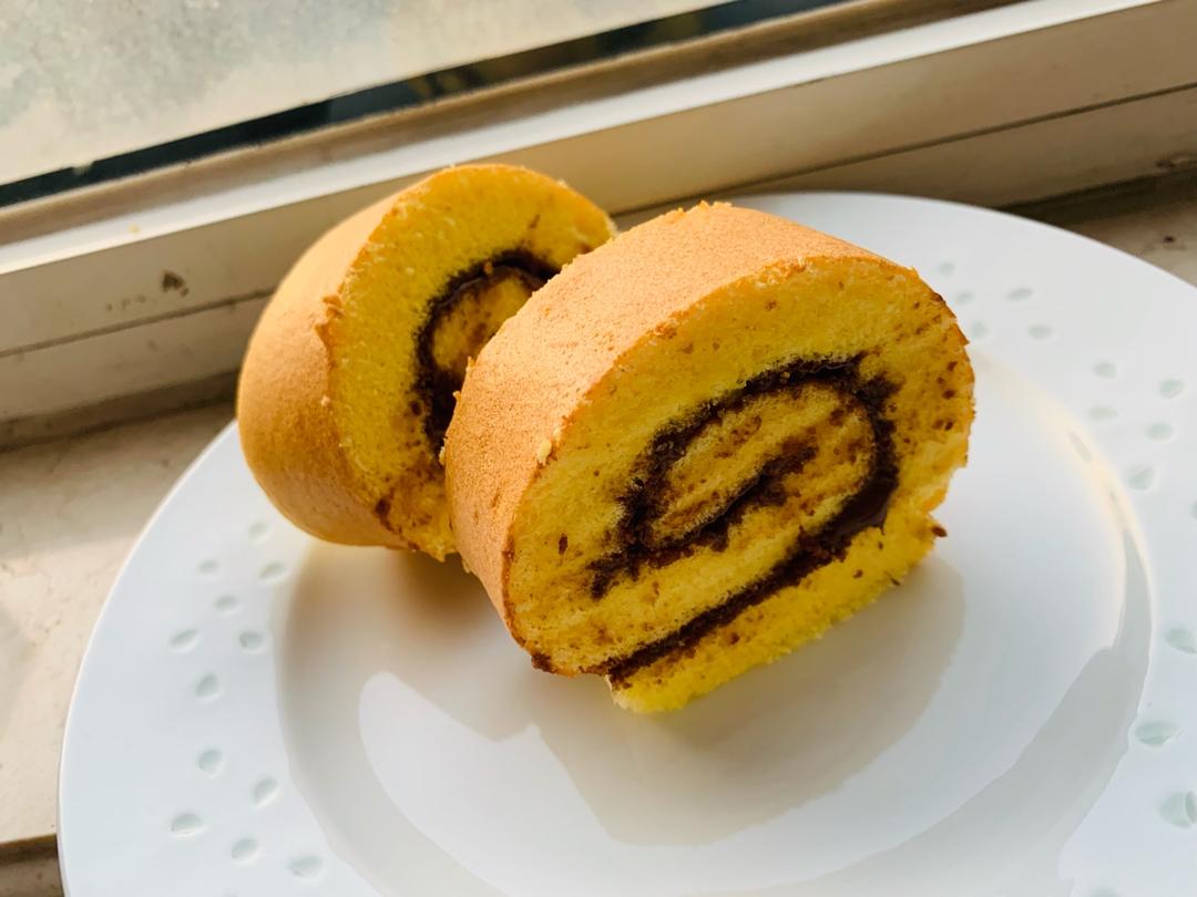 原味蛋糕卷