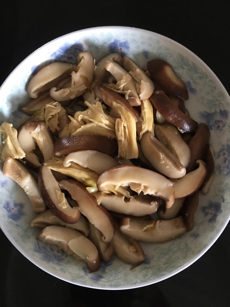 素炒香菇