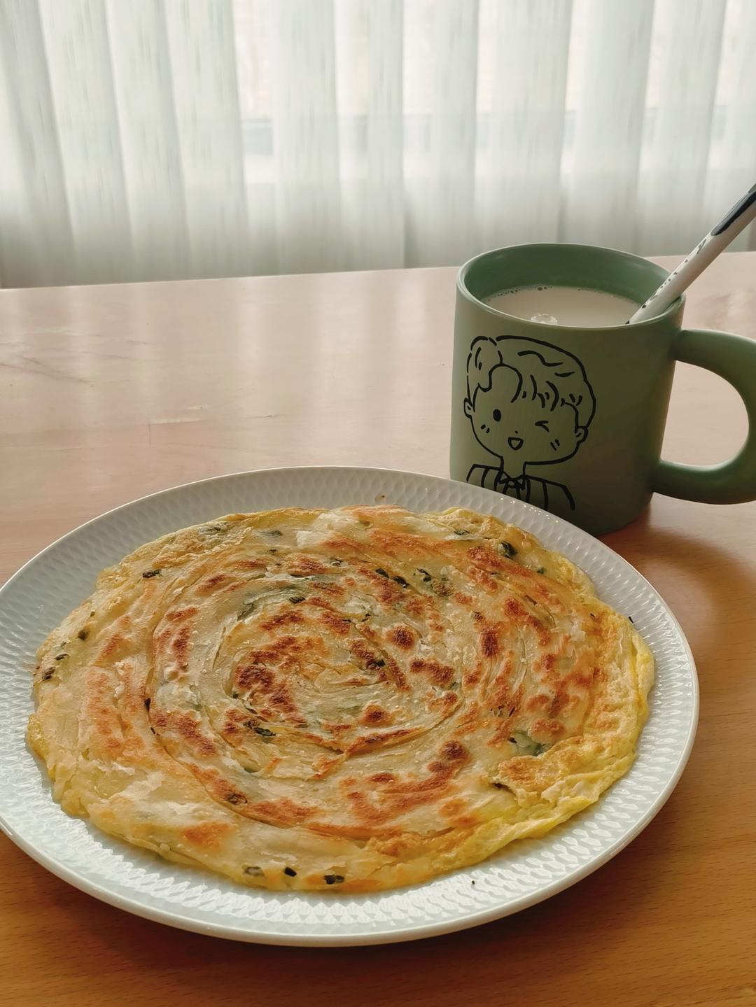 香酥好吃的葱油饼（无猪油版手抓饼皮2）