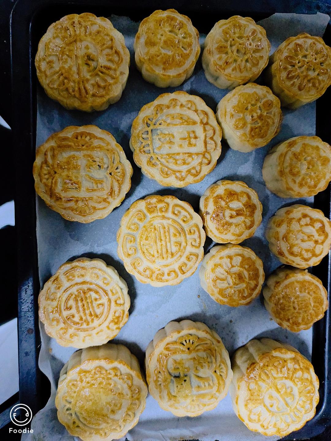 从头做月饼。。。附月饼馅的做法