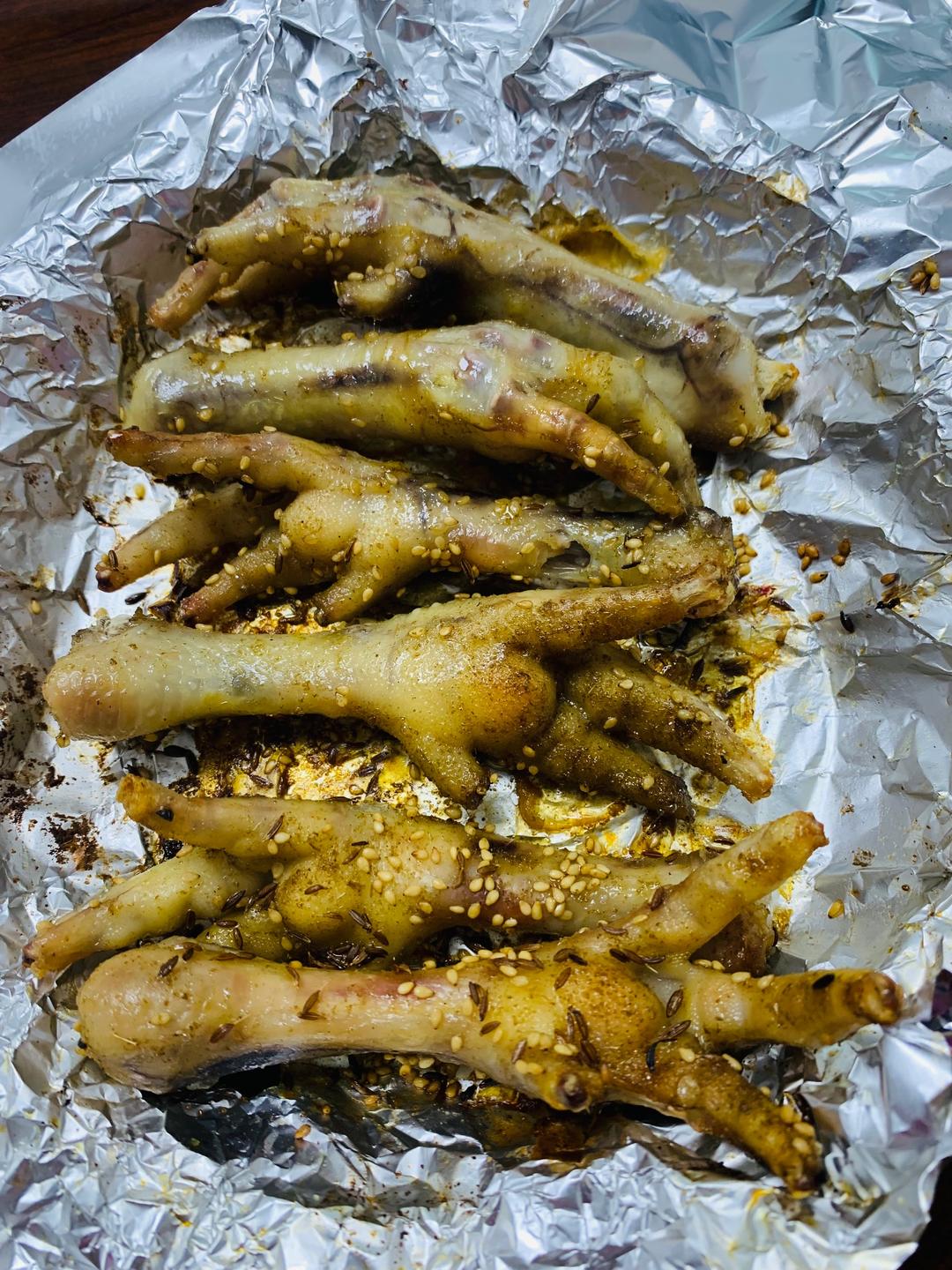 方太蒸烤箱生烤鸡爪