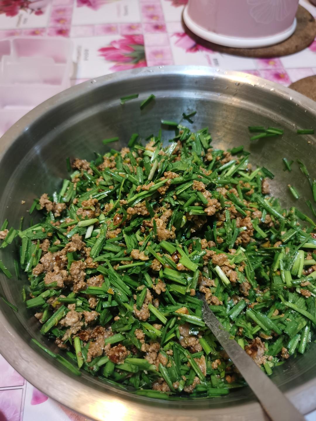 祖传不一样的饺子，包子，馅饼万能韭菜馅儿