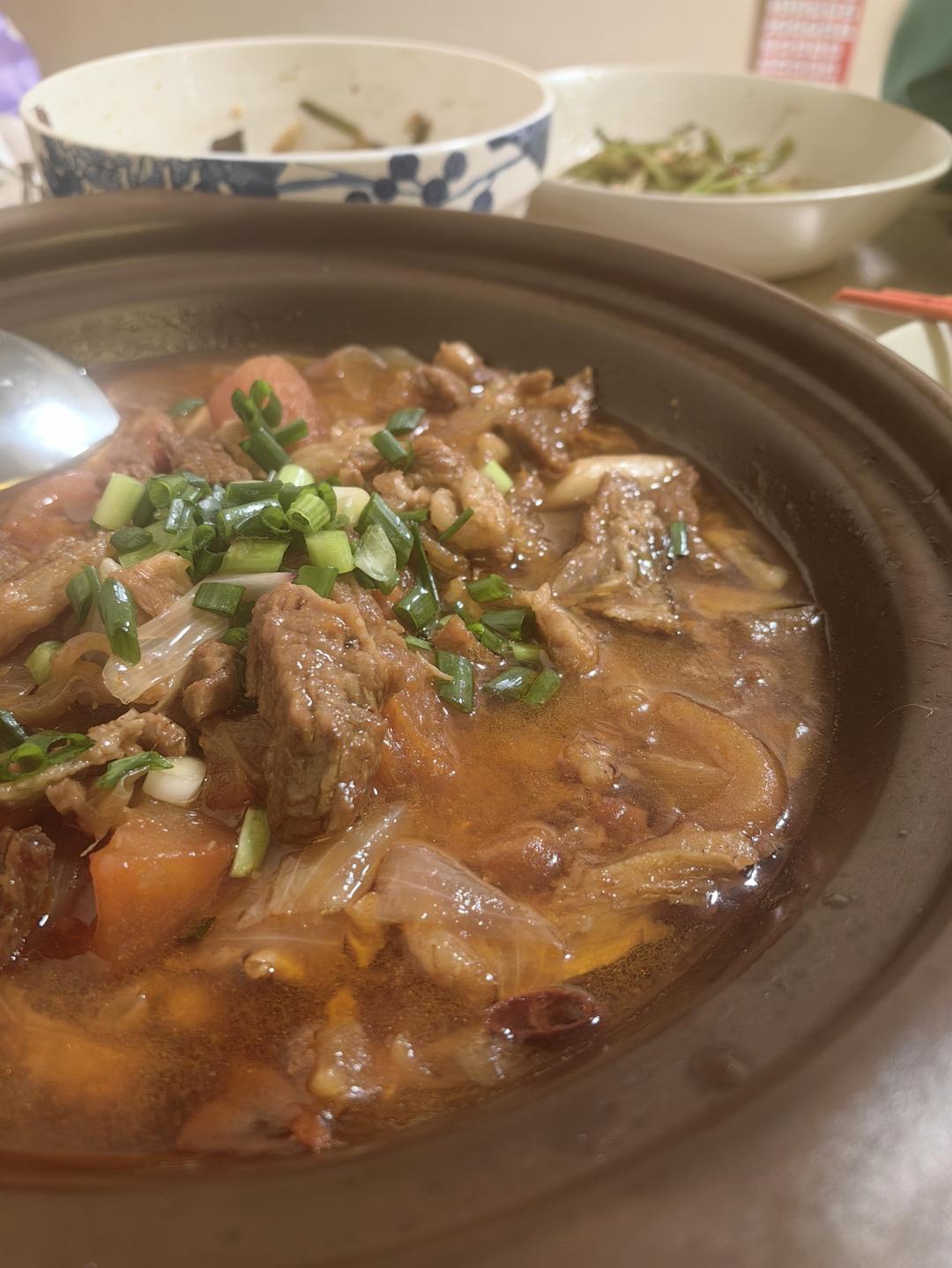 番茄炖牛腩
