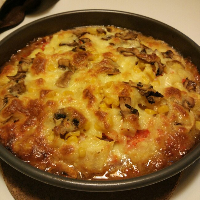 夏威夷pizza（附饼底冷冻法）