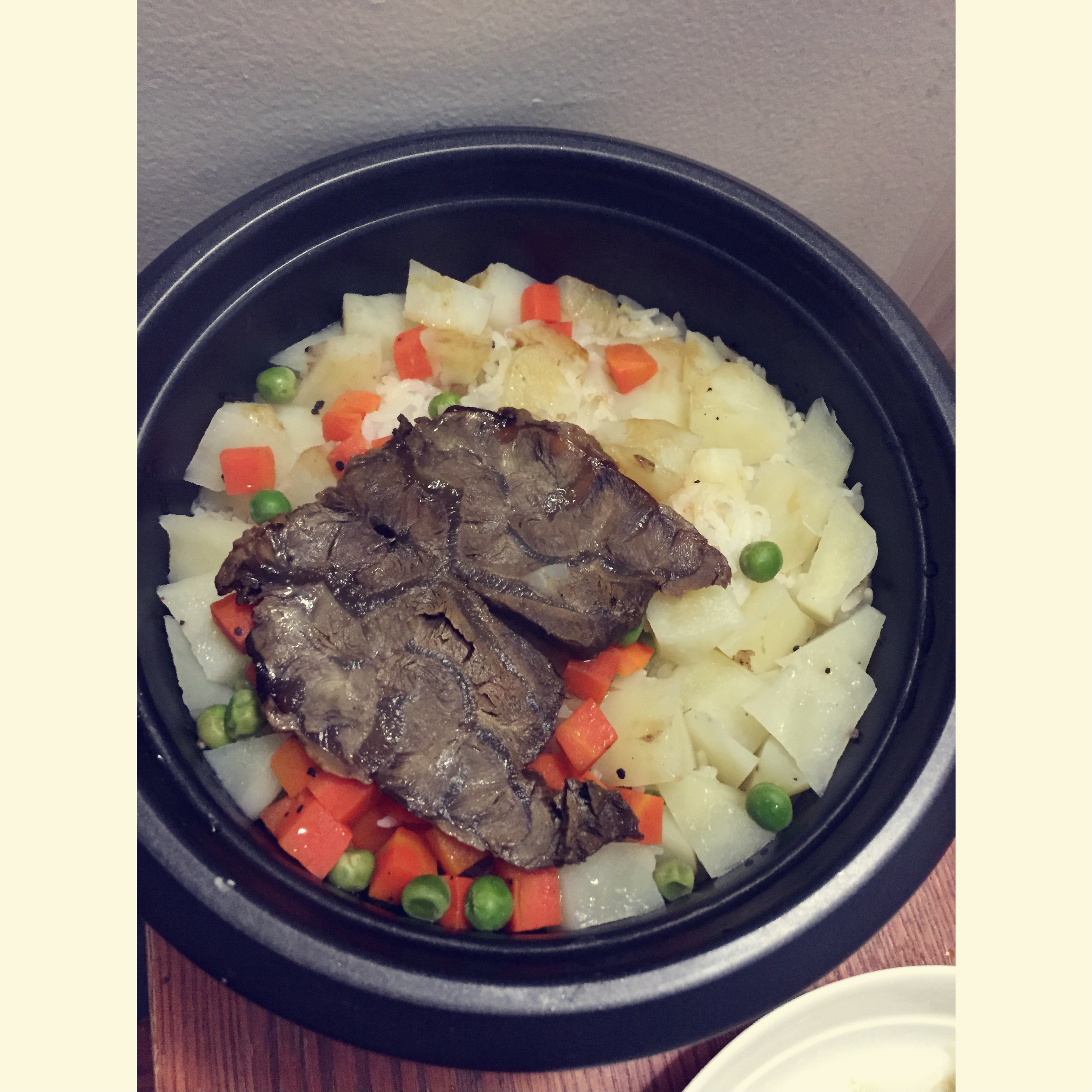 土豆焖饭